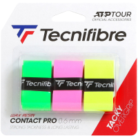 Tecnifibre Pro Contact ATP overgrips farebný mix
