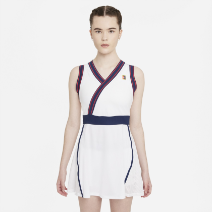 Nike court dri-fit new york biela
