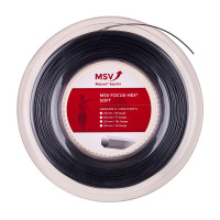MSV focus hex soft (200m) čierna