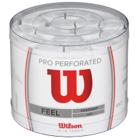 Wilson Pro Perforated overgrips 60 pack biela